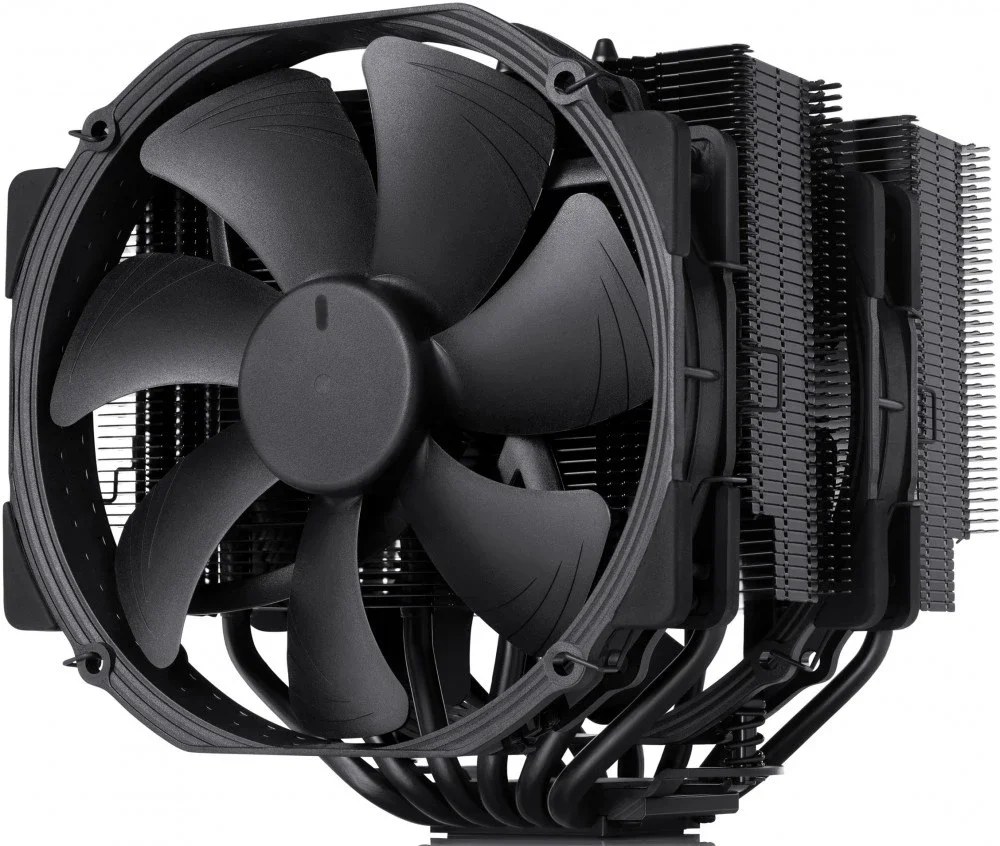 Кулер для процессора Noctua NH-D15 G2 HBC, 2x140 мм, медь, 1500 об/мин, 24.8 дБ, 4 pin PWM, высота 168 мм