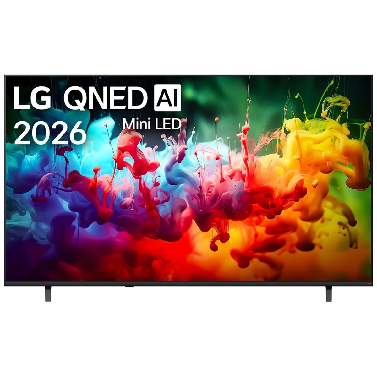 Телевизор LG 85" 85QNED70B6A.ARUG черный QNED UHD 60Hz Smart TV webOS