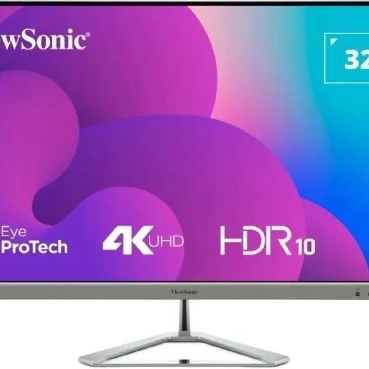 Монитор ViewSonic 31.5" VX3276-4K-MHD-2 серебристый VA LED 16:9 HDMI M/M матовая 350cd 178гр/178гр 3840x2160 60Hz DP 4K 6.9кг