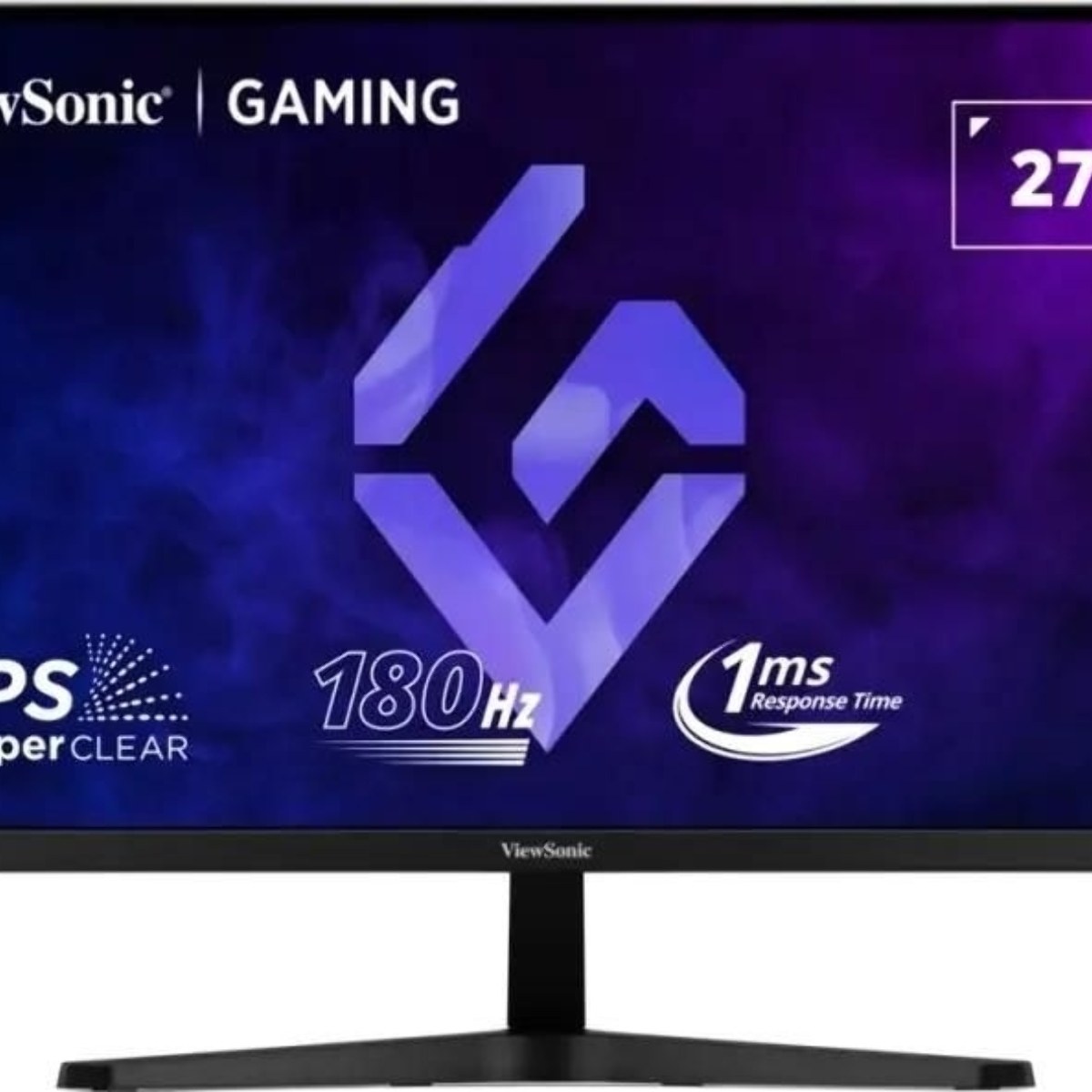 Монитор ViewSonic 27" VX27G1-HD черный IPS LED 16:9 HDMI матовая 300cd 178гр/178гр 1920x1080 180Hz DP FHD 3.5кг