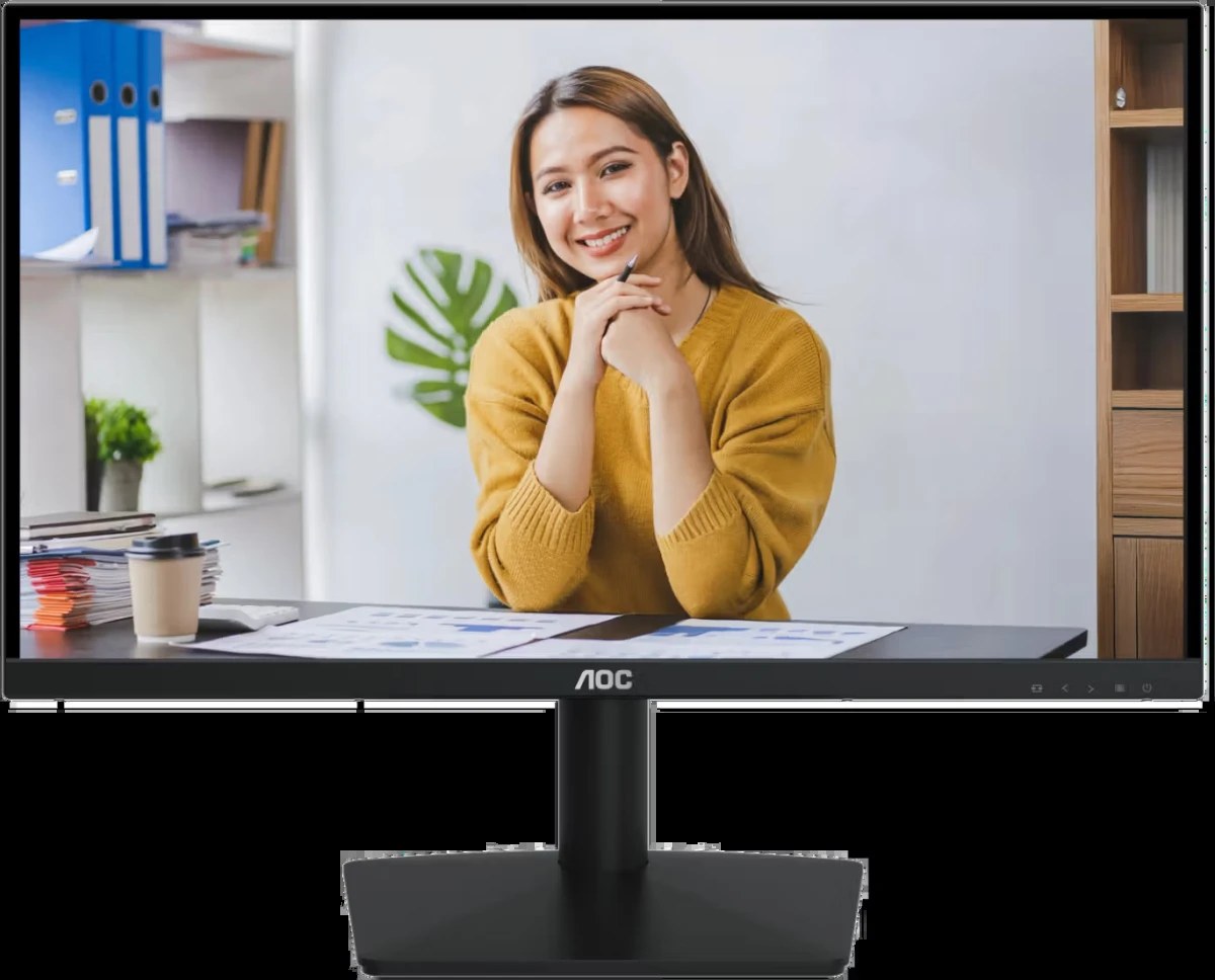 Монитор 23.8" AOC 24B15H3, IPS, 1920x1080, 1/4 ms, 120Hz, 250cd, VGA, HDMI, Tilt