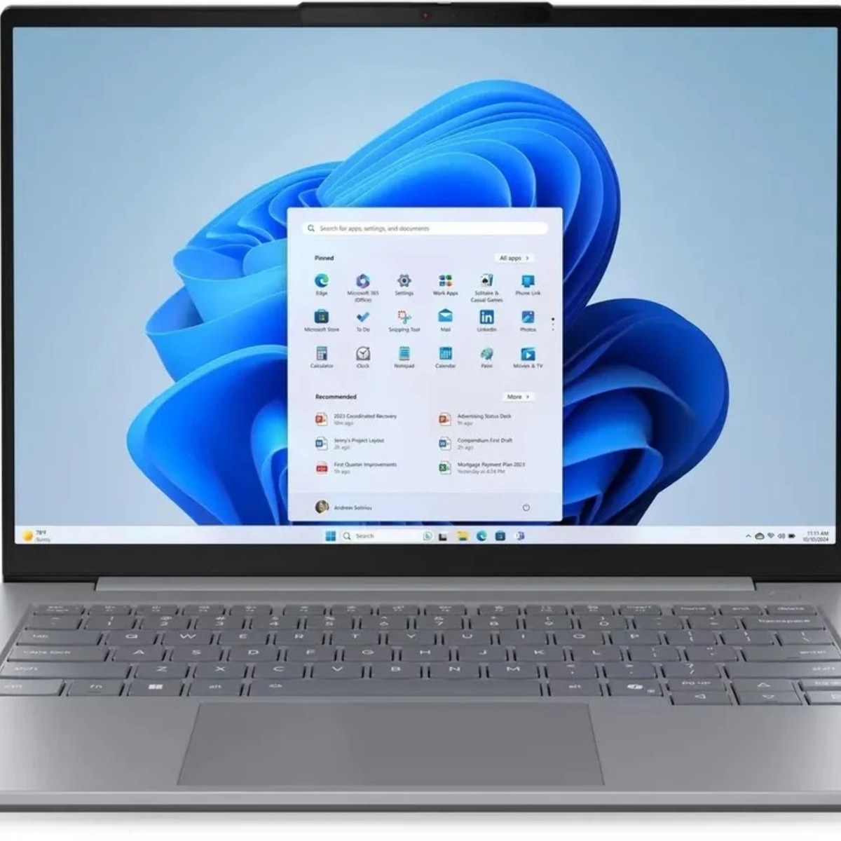 Ноутбук Lenovo Thinkbook 14 G9 IRL Core 7 240H 32Gb SSD1Tb Intel Graphics 14" IPS WUXGA (1920x1200) Windows 11 Pro grey WiFi BT Cam (21UY006FGQ)