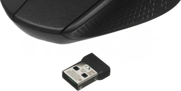 Мышь Logitech M280 черный оптическая 1000dpi беспров. USB 2but (910-004298)
