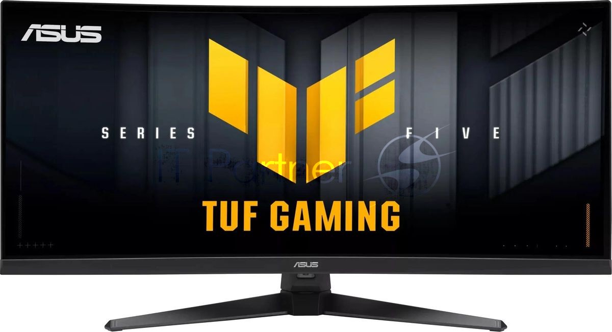 Монитор 34" ASUS VG34WQ5A VA 3440x1440, 200 Гц, 1 мс, 21:9, 400 кд/м², 2xHDMI, 2xDisplayPort, изогнутый экран, Flicker Free, Low Blue Light, HDR10, черный