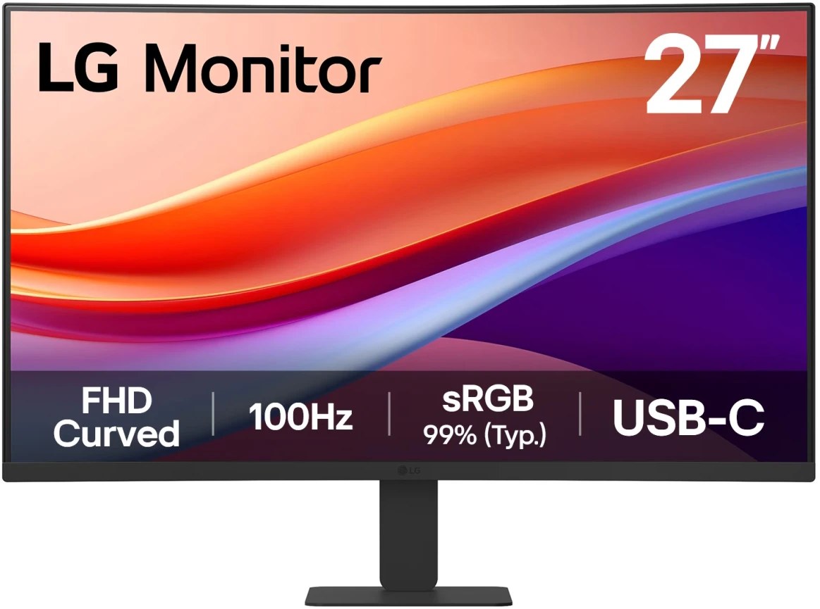 Монитор LG 27" 27U421A-B черный VA LED 5ms 16:9 HDMI M/M матовая 3000:1 250cd 178гр/178гр 1920x1080 100Hz FHD USB 3.72кг