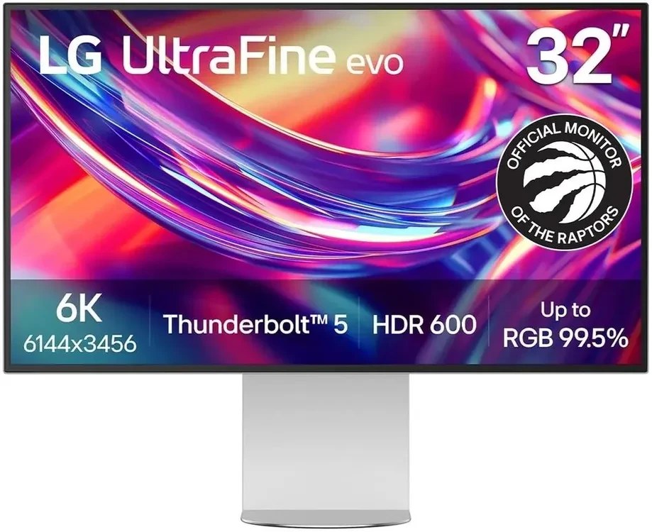 Монитор LG 31.5" 32U990A-S черный IPS LED 16:9 HDMI M/M матовая HAS Piv 2000:1 450cd 178гр/178гр 6144x3456 60Hz DP 6K USB 9.5кг