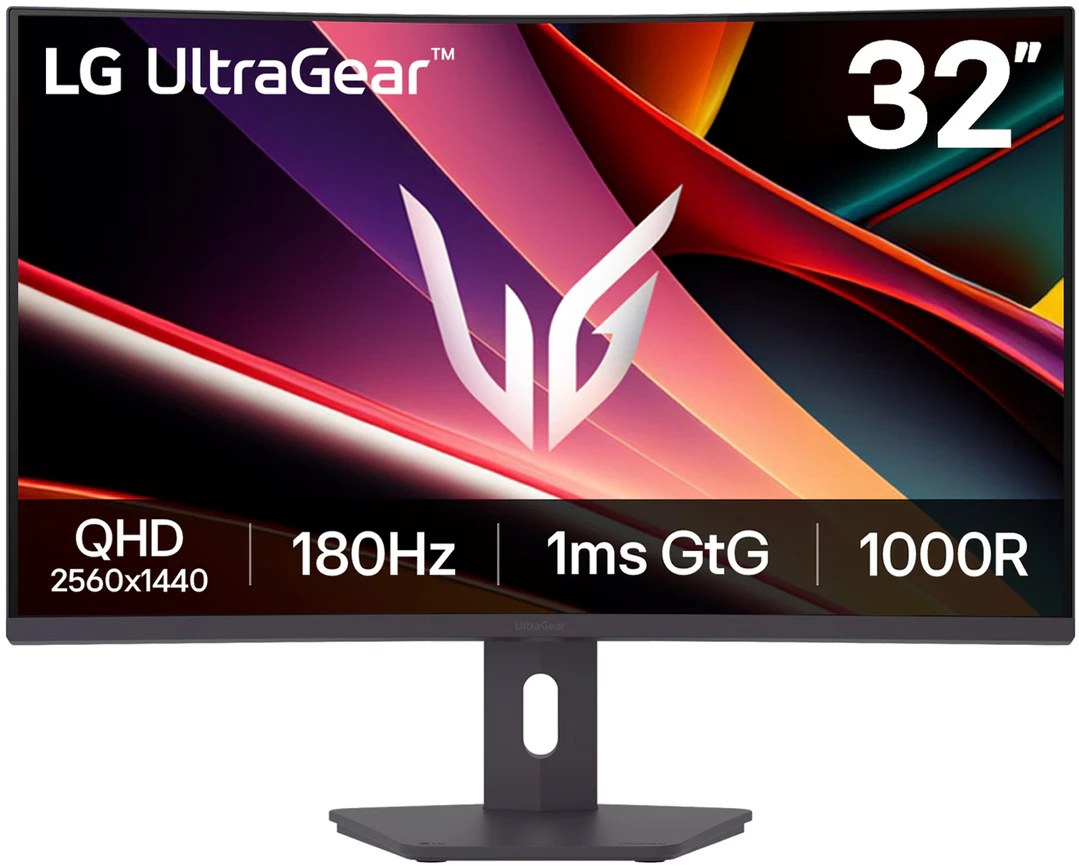 Монитор LG 32" UltraGear 32G600A-B черный VA LED 1ms 16:9 HDMI матовая HAS Piv 3000:1 300cd 178гр/178гр 2560x1440 2K 6.7кг