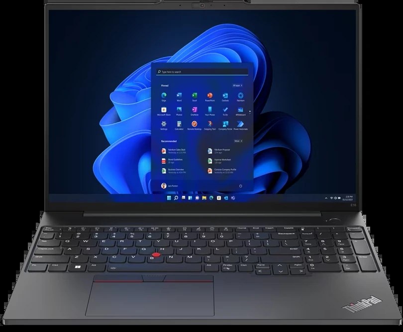 Ноутбук Lenovo ThinkPad E16 Gen 1/16"/IPS/Intel Core i7-1355U/16GB/512GB SSD/Intel Iris Xe/Windows 11 Pro/серый/1.81kg