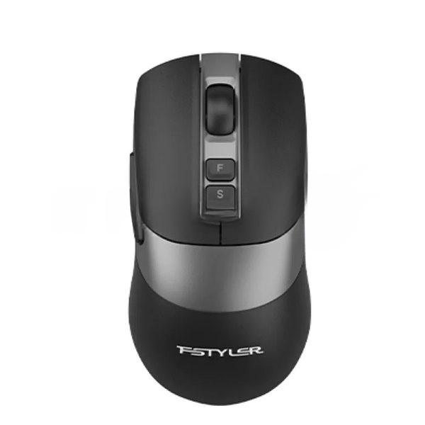 Мышь A4Tech Fstyler FB50CS Plus черный оптическая 3200dpi silent беспров. BT/Radio USB 7but