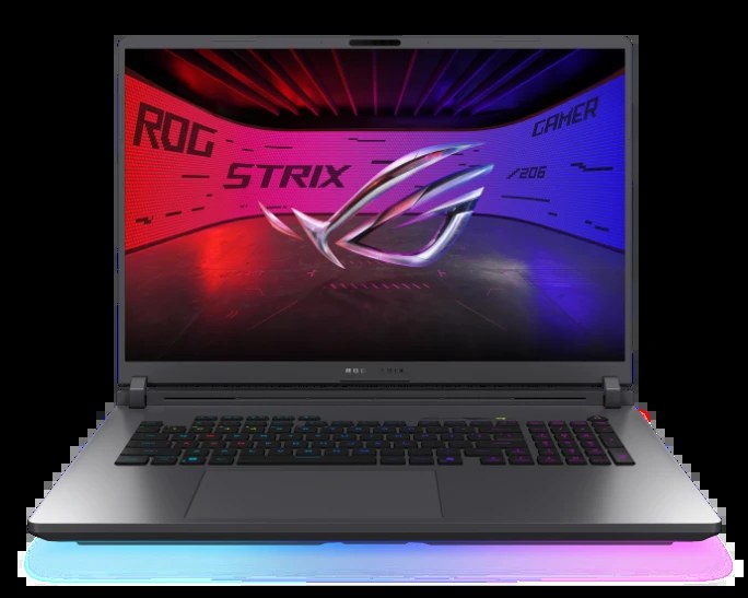 Ноутбук Asus ROG Strix G18 G815JMR-TT239/18"/IPS/Intel Core i9 14900HX/16Gb/512Gb SSD/NVIDIA GeForce RTX 5060 8Gb/без ОС/серый/3.2kg