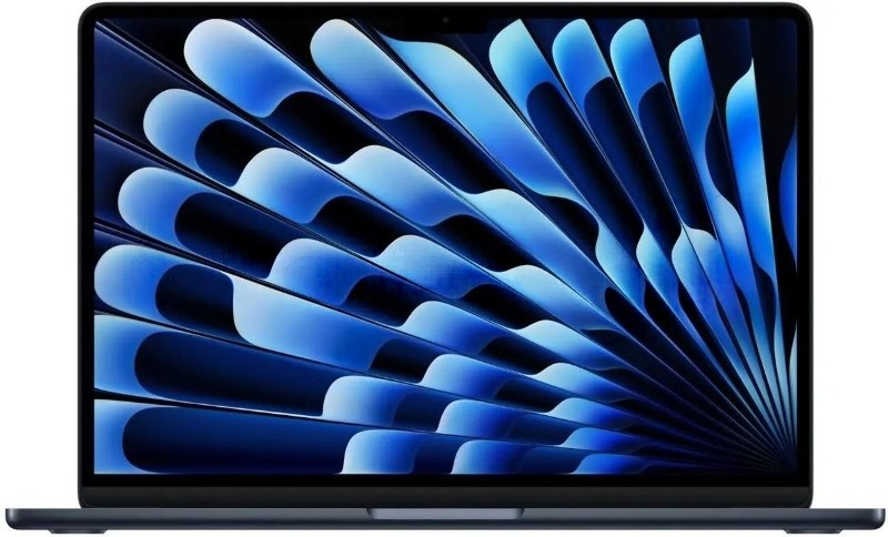 Ноутбук Apple MacBook Air A3449/13.6"/IPS (Liquid Retina)/Apple M5 10 core/24Gb/1Tb SSD/Apple Graphics 8 core GPU/macOS/полночный/1.23kg