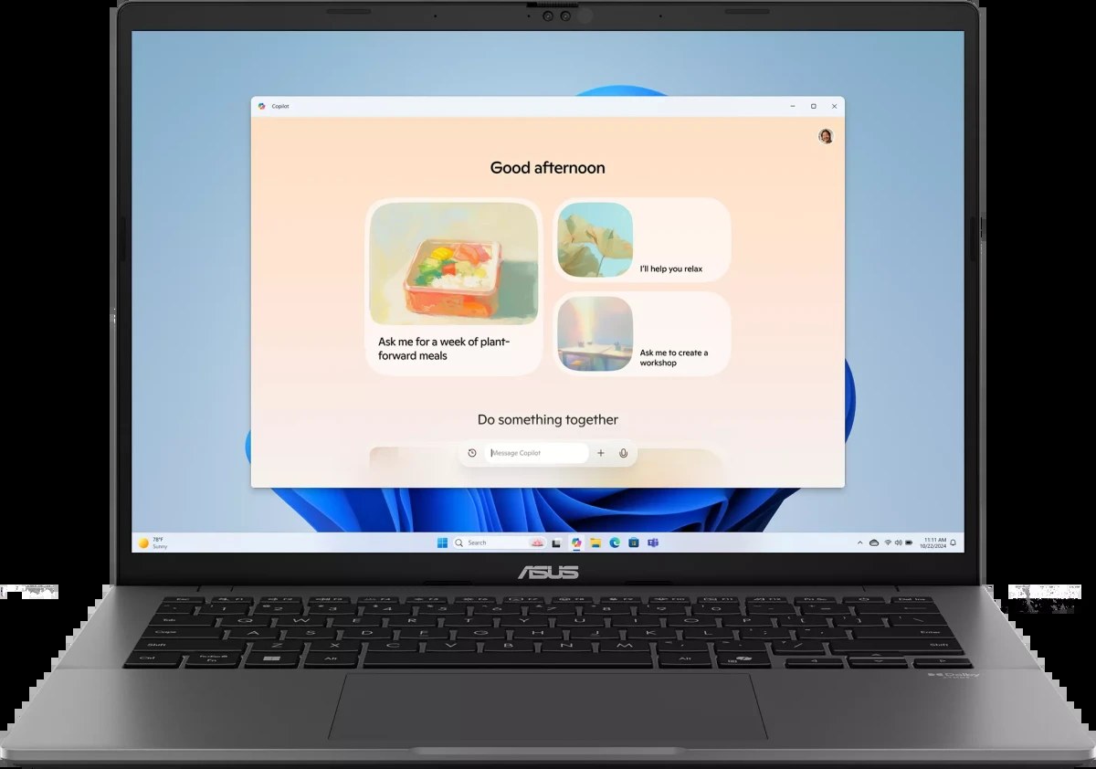 Ноутбук Asus VivoBook S14 S3407AA-SF075/14"/OLED/Intel Core Ultra 7 355/32Gb/1Tb SSD/Intel Graphics/Windows 11 Pro/серый/1.4kg