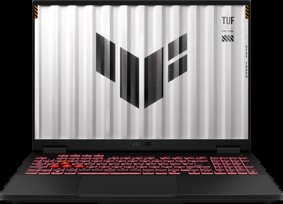 Ноутбук Asus TUF Gaming A16 FA608PP-QT006/16"/IPS/AMD Ryzen 9 8940HX/16Gb/512Gb SSD/NVIDIA GeForce RTX 5070 8Gb/без ОС/серый/2.2kg
