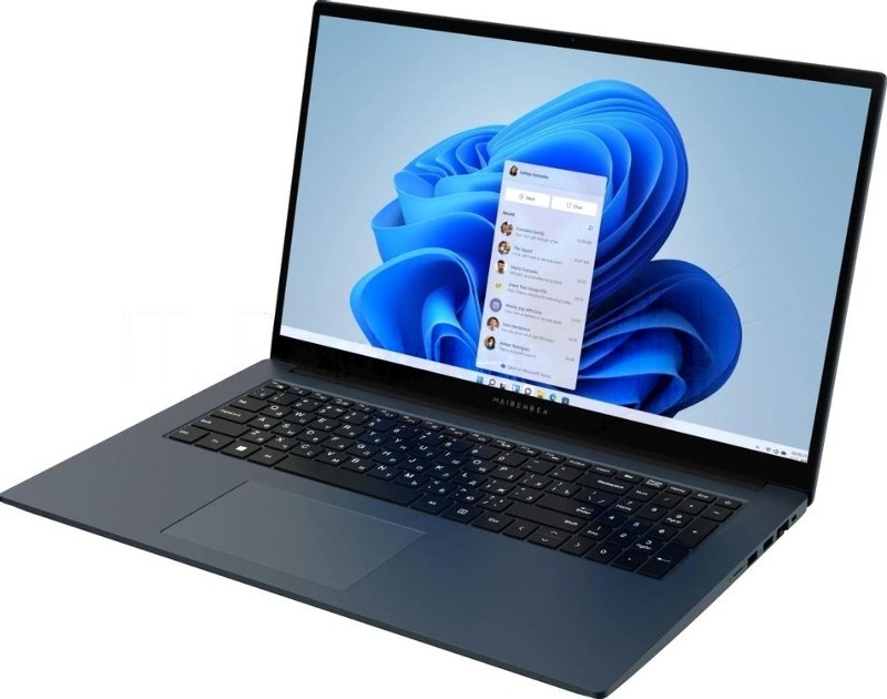 Ноутбук Maibenben M17A-R574UM/17.3"/IPS/AMD Ryzen 5 7430U/16Gb/1Tb SSD/AMD Radeon/Windows 11 Home/синий/2.1kg