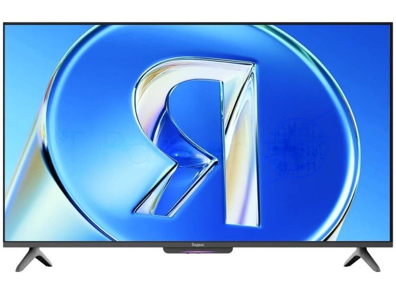 Телевизор Яндекс 50" YNDX-00079B ТВ Станция Бейсик черный QLED UHD 60Hz Smart TV YaOS 2GB/32GB