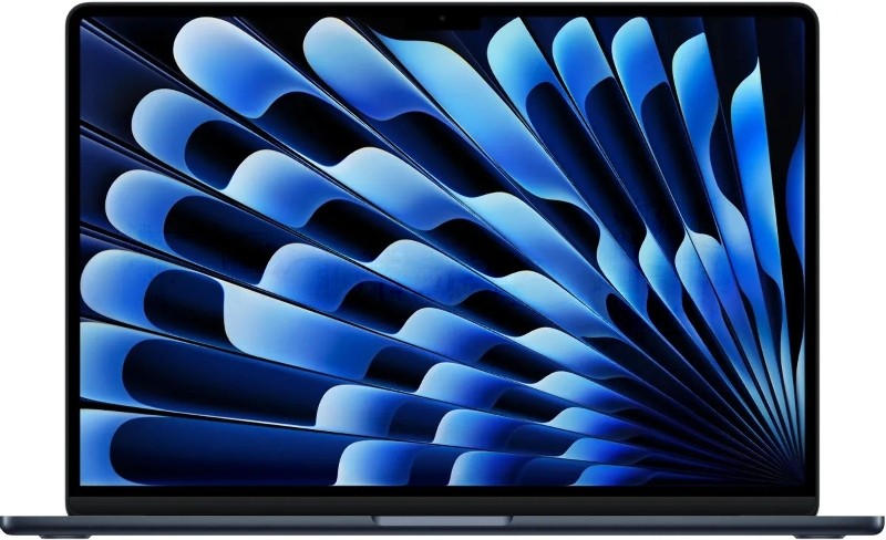 Ноутбук Apple 15-inch MacBook Air/Apple M4 10 core/16Gb/256Gb SSD/Apple graphics/macOS/полночный/1.51kg