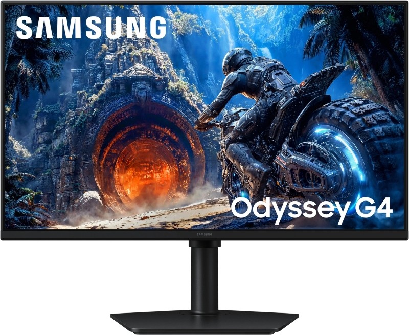 Монитор 27" Samsung Odyssey G4 S27HG400EI IPS 1920x1080, 300 Гц, 1 мс, 16:9, 300 кд/м², HDMI, DisplayPort, HDR, Flicker Free, Low Blue Light, черный