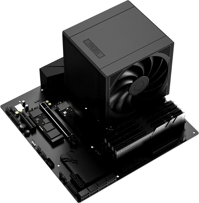 Устройство охлаждения(кулер) ID-Cooling Frozn A620 SLK нет подсветки Soc-AM5/AM4/1200/1700/1851 черный 4-pin 33.9dB Al+Cu 260W 1300gr Ret