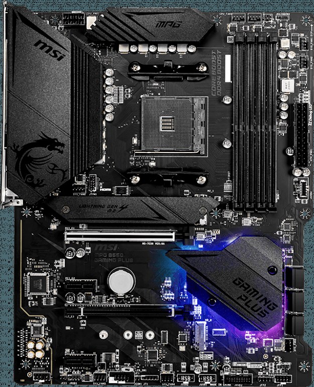 Материнская плата MSI B550 GAMING Soc-AM4 AMD B550 4xDDR4 ATX AC`97 8ch(7.1) GbLAN RAID+HDMI+DP