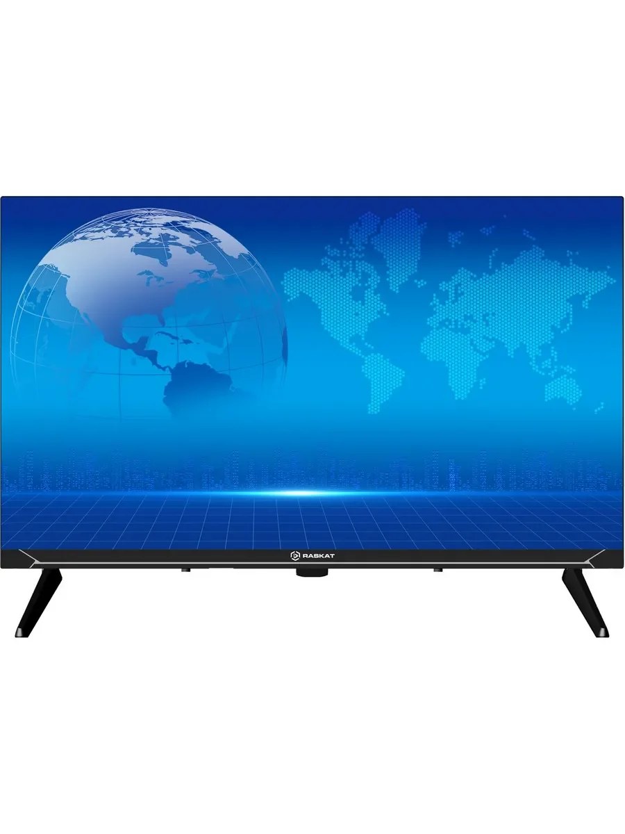 Телевизор Raskat 24" 24H1200B черный LED HD 60Hz Smart TV WildRed 1GB/8GB