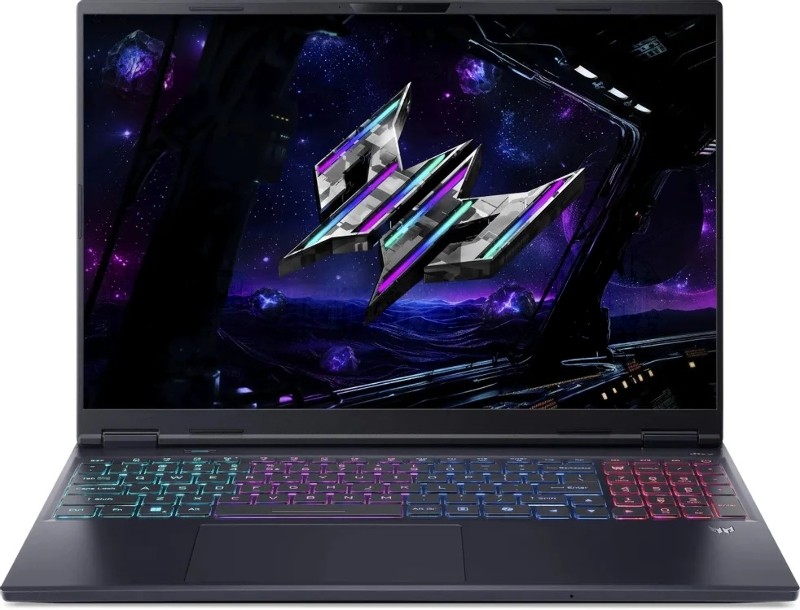 Ноутбук Acer Predator Helios Neo 16S AI/16"/IPS/Intel Core i7 14650HX/16Gb/1Tb/SSD/NVIDIA GeForce RTX 5070 12Gb/Без ОС/черный/2.5kg