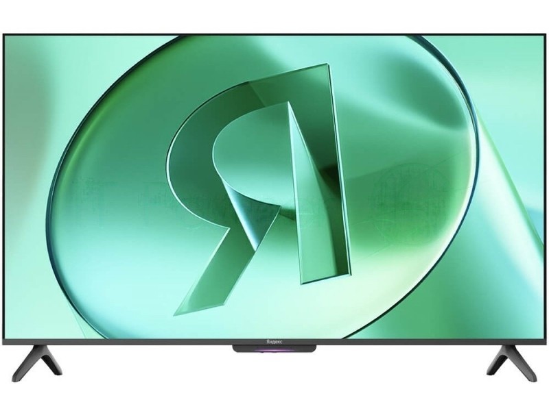 Телевизор Яндекс 55" ТВ Станция Бейсик YNDX-00076B черный LED UHD 60Hz Smart TV YaOS 2GB/32GB