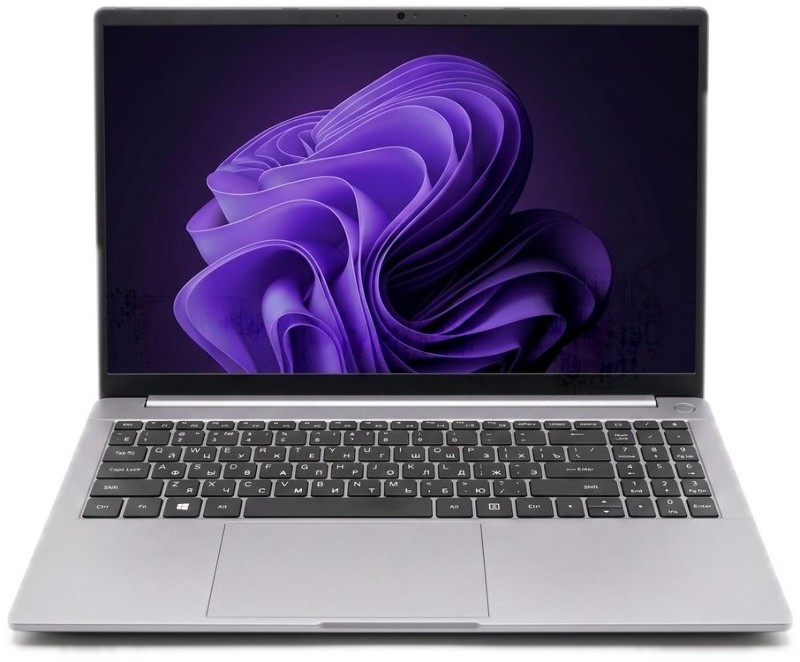 Ноутбук Hiper FACTUM W15D/15.6"/IPS/AMD Ryzen 5 7430U/16Gb/256Gb SSD/AMD Radeon Graphics/Windows 11 Pro/серый/1.8kg