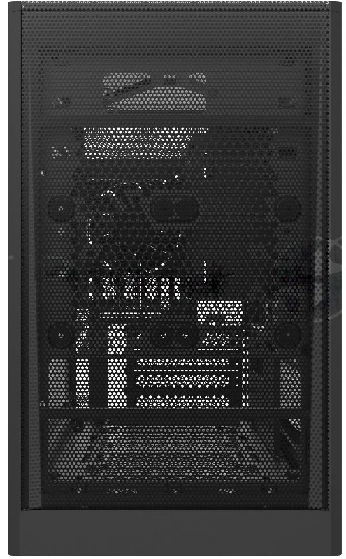 Корпус Montech TEN черный без БП mATX 9x120mm 6x140mm 2xUSB3.0 audio bott PSU