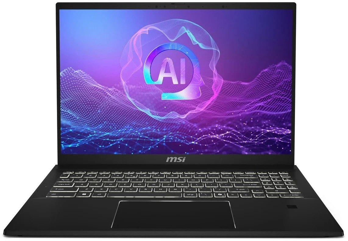 Ноутбук MSI SummitPro 16 AI A2HVETG-084RU/16"/IPS/Intel Core Ultra 9 285H/32GB/1TB SSD/NVIDIA GeForce RTX 405 6GB/Windows 11 Pro/черный/2.1kg