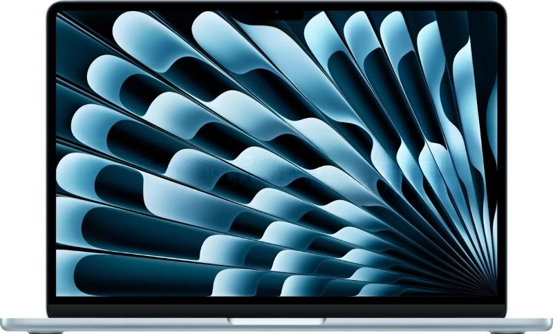 Ноутбук Apple MacBook Air A3449/13.6"/IPS (Liquid Retina)/Apple M5 10 core/16Gb/1024Gb SSD/Apple Graphics 10 core GPU/macOS/светло-голубой/1.23kg