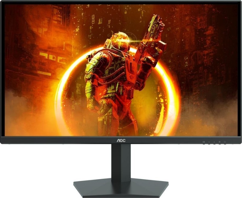 Монитор 23.8" AOC 24G10ZNE VA 1920x1080, 240 Гц, 0.3 мс, 16:9, 300 кд/м², 2xHDMI, DisplayPort, HDR, Flicker Free, Low Blue Light, черный