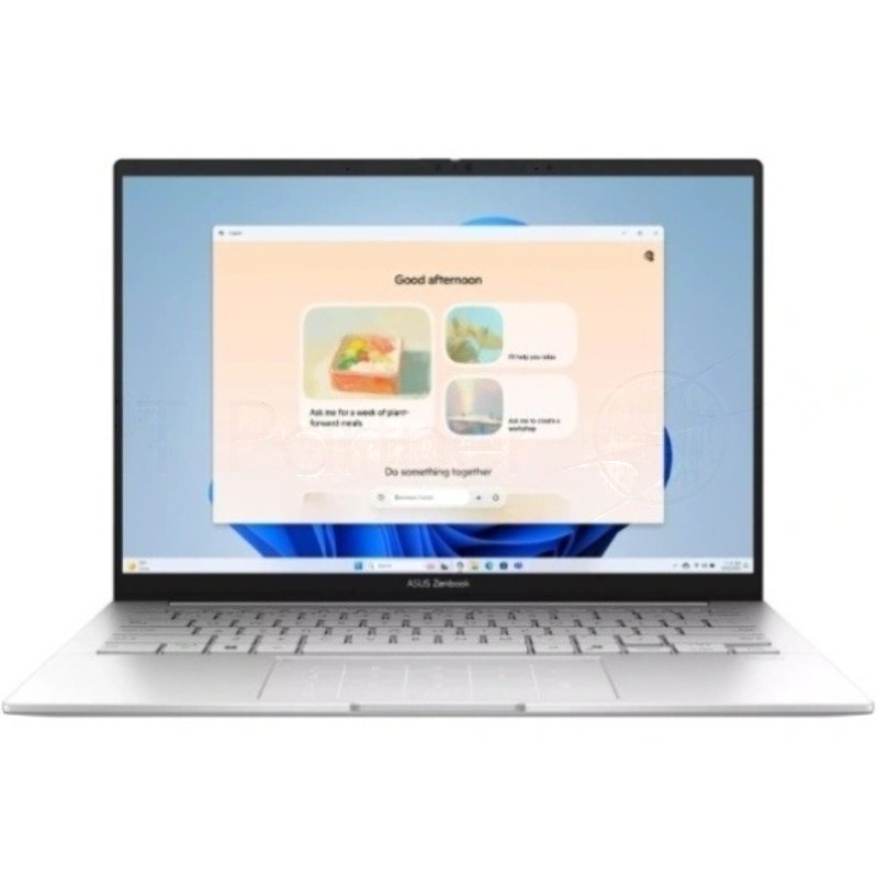 Ноутбук ASUS Zenbook 14 UX3405CA-U7512/14"/OLED/Intel Core Ultra 7 255H/16Gb/512Gb SSD/Intel Graphics/Windows 11 Home/серый/1.28kg