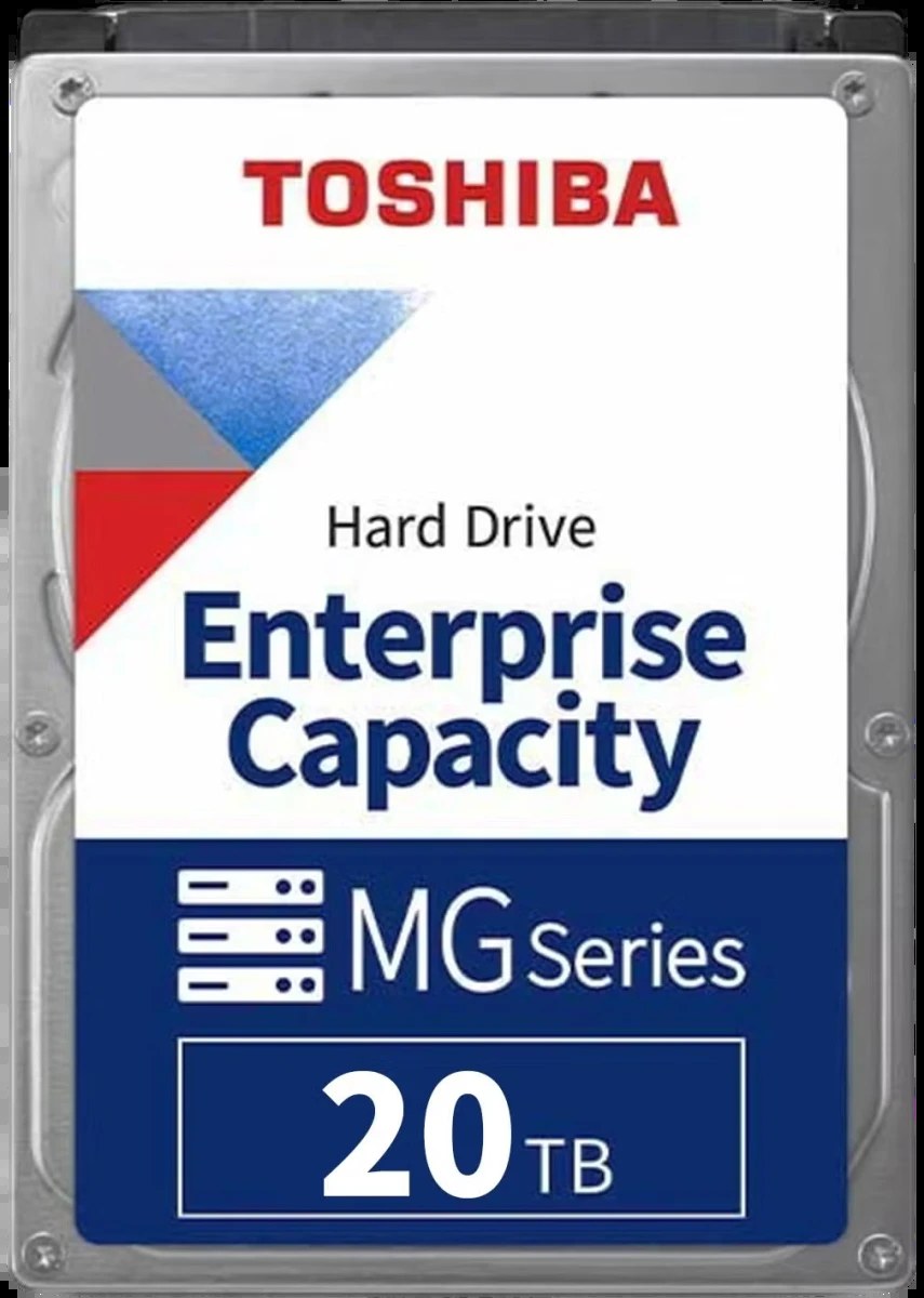 Жесткий диск SATA 20TB S300 AI Video Surveillance 7200RPM 6GB/S 1024MB MG11ACA20TE-V TOSHIBA