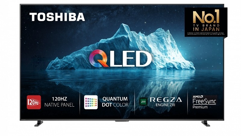 Телевизор Toshiba 65" 65Z670RE черный DLED+QLED UHD 144Hz Smart TV VIDAA 3GB/8GB