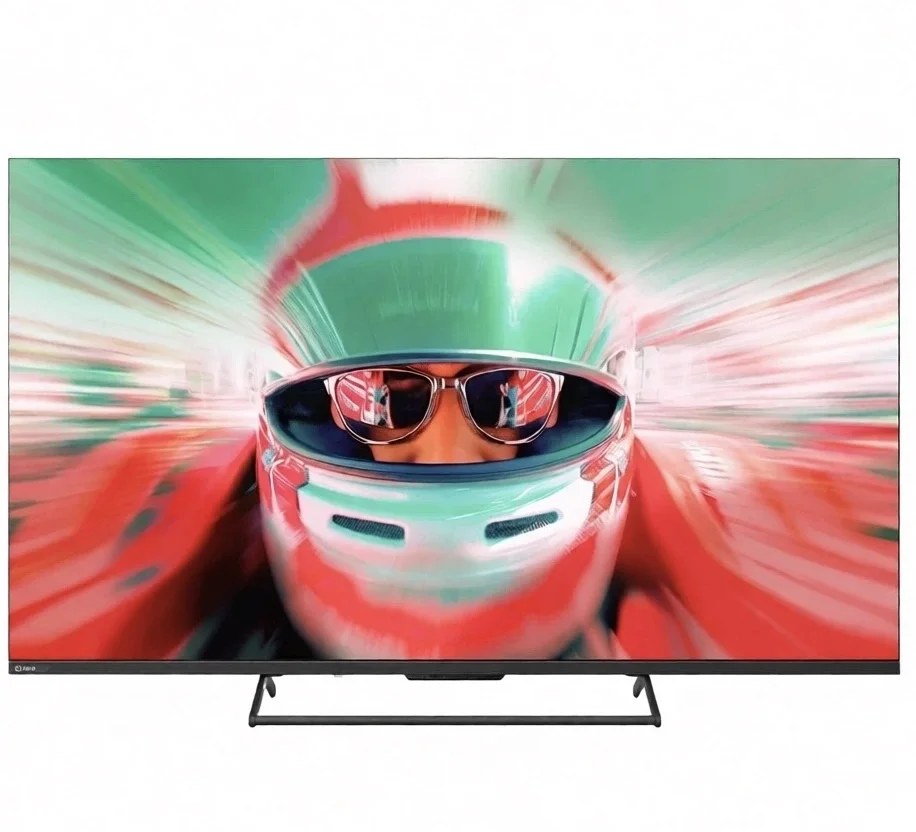 Телевизор Sber 55" SDF-55UQ7000MBA черный DLED+QLED UHD 60Hz Smart TV Салют ТВ 2GB/32GB