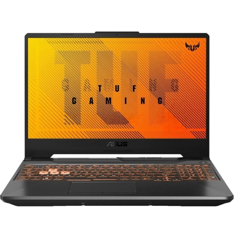 Ноутбук ASUS TUF Gaming A15 FA506NCG-HN339/15.6"/IPS/AMD Ryzen 7 8845HS/8Gb/512Gb SSD/nVidia GeForce RTX 3050 4Gb/NoOS/черный/2.3kg