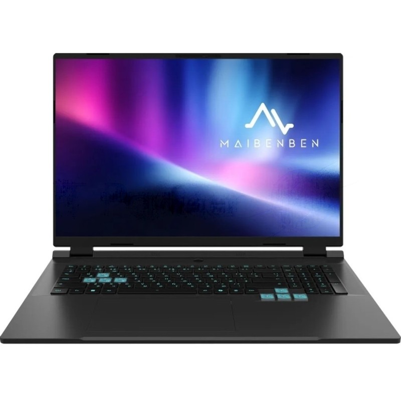 Ноутбук Maibenben X18A-R98957/18"/IPS/AMD Ryzen 9 8945HX/24Gb/1Tb SSD/NVidia GeForce RTX 5070 8Gb/Linux/черный/2.8kg
