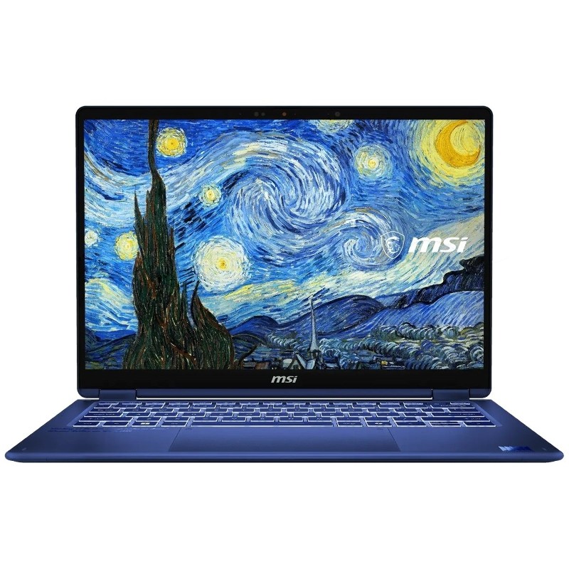 Ноутбук MSI Prestige 14 Flip AI+ The Starry Night-400RUY/14"/OLED/Intel Core Ultra X9 378H/32Gb/1Tb SSD/Intel Arc/Windows 11 Pro/темно-синий/1.37kg