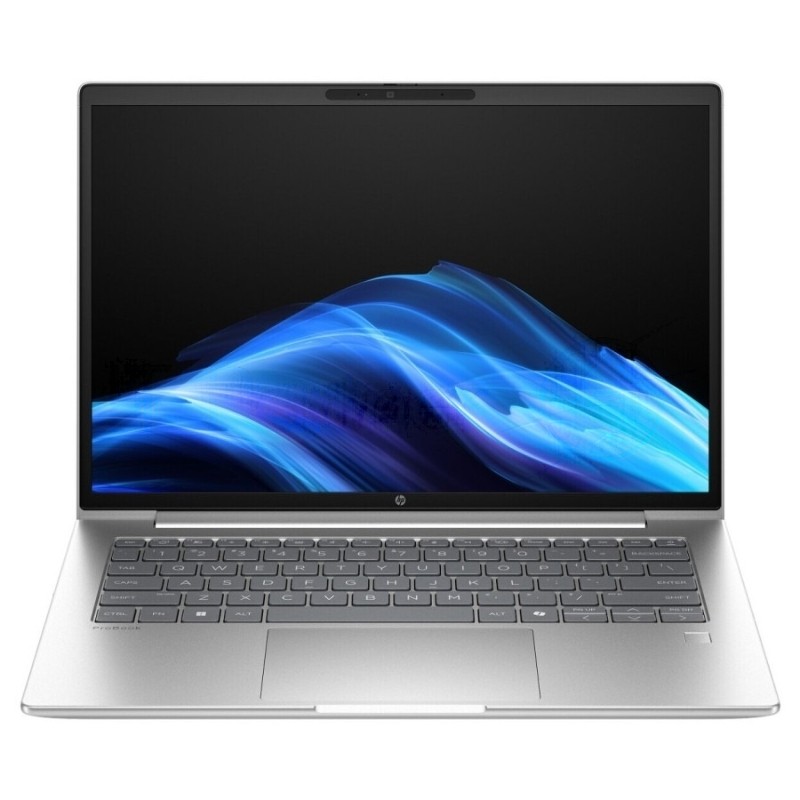 Ноутбук HP ProBook 4 G1i/14"/IPS/Intel Core Ultra 7 255U/32GB/512GB SSD/Intel Graphics/DOS/серебристый/1.39kg