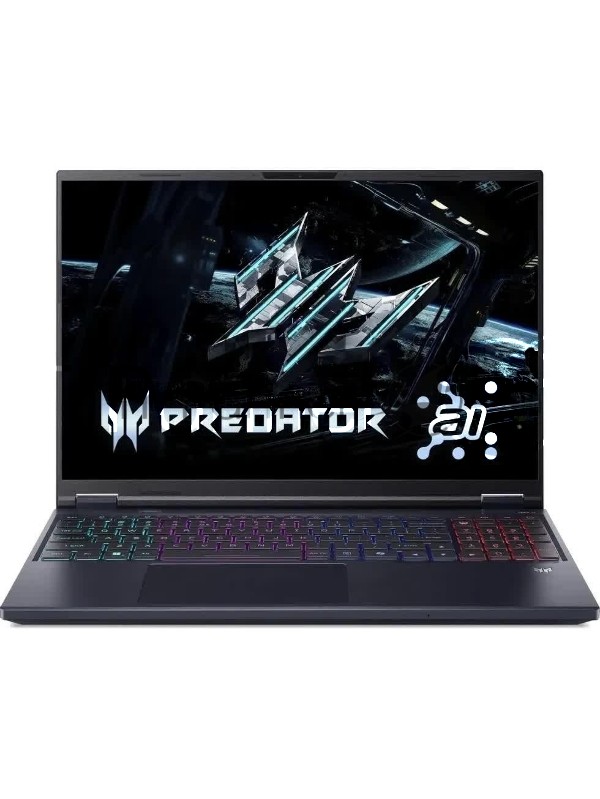 Ноутбук Acer Predator Helios Neo 16 AI PHN16-73/16"/IPS/Intel Core Ultra 7 255HX/32GB/1024GB SSD/NVIDIA GeForce RTX 5070 8GB/Без ОС/черный/2.7kg