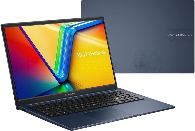 Ноутбук Asus Vivobook 15 X1504VA-BQ4061/15.6"/IPS/Intel Core 3 100U/8Gb/512Gb SSD/Intel Graphics/без ОС/синий/1.7kg