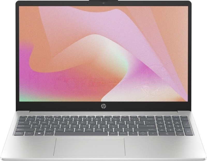 Ноутбук HP 15-fc0025ny/15.6"/IPS/AMD Ryzen 5 7520U/16Gb/512Gb SSD/AMD Radeon 610M/DOS/серебристый/1.59kg