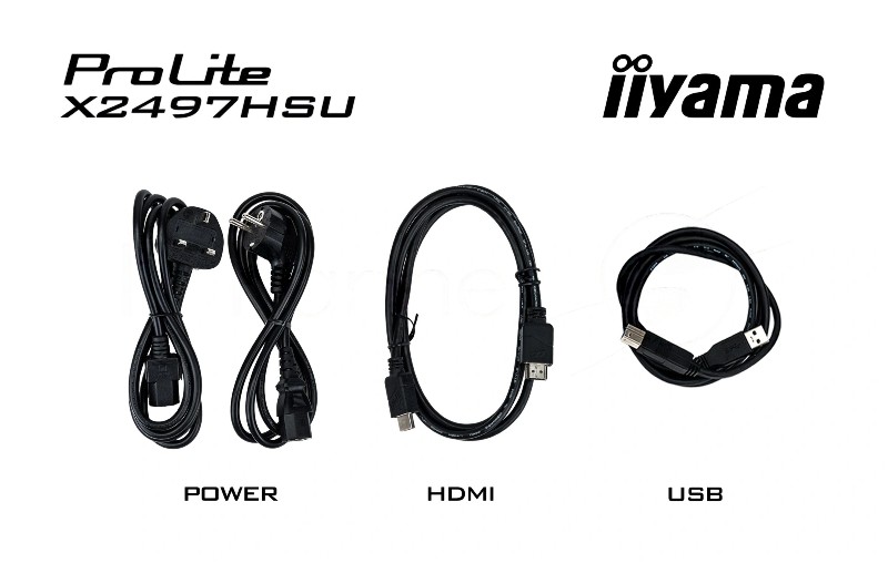 Монитор Iiyama 23.8" ProLite X2497HSU-B1 черный IPS LED 16:9 HDMI M/M матовая 350cd 178гр/178гр 1920x1080 120Hz DP FHD USB 3.3кг