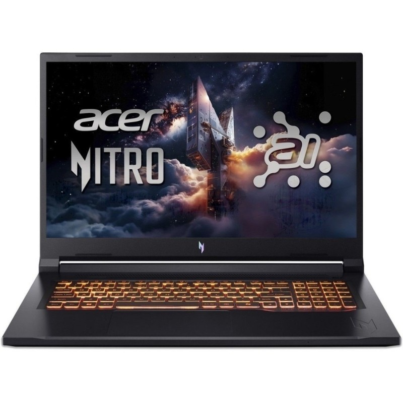 Ноутбук Acer Nitro V 17 AI ANV17-41-R9Q9/17.3"/IPS/AMD Ryzen 7 260/32Gb/1Tb SSD/NVIDIA GeForce RTX 5060 8Gb/165Hz/NoOS/черный/2.7kg