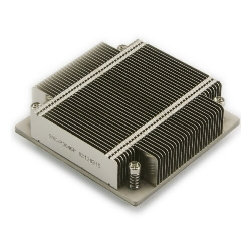 Радиатор для серверного процессора Supermicro SNK-P0046P, алюминий, 95 Вт, LGA 115x, высота 1U