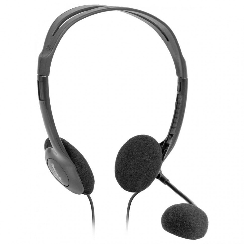 Гарнитура Defender HN-102 чёрный, проводная