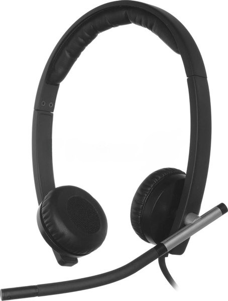 Гарнитура Logitech H650e чёрный, проводная, USB