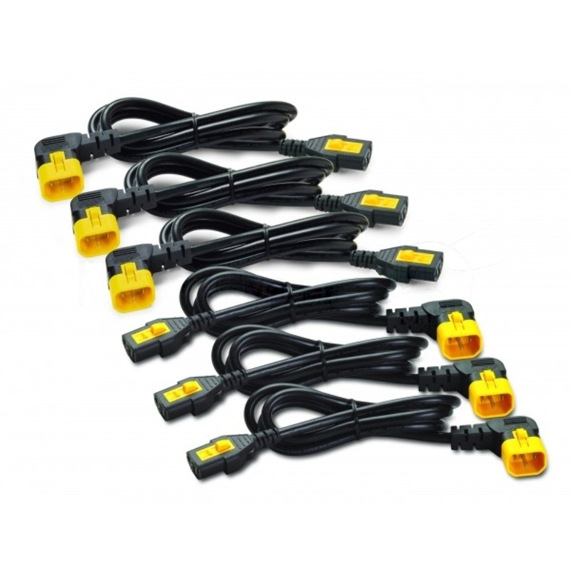 Кабель APC AP8706S-WW 1.8m Kit (6pcs) Locking C13-C14