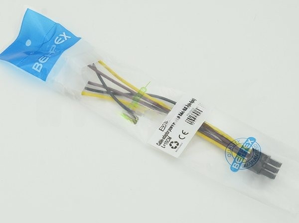Кабель питания Molex/PCI-E 6pin 0.15м