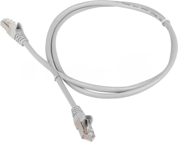 Кабель Patch cord Lanmaster TWT-45-45-1.5/S6-GY 1.5м FTP Cat 6 Grey